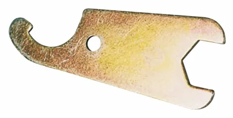 Llave metálica para botella de gas