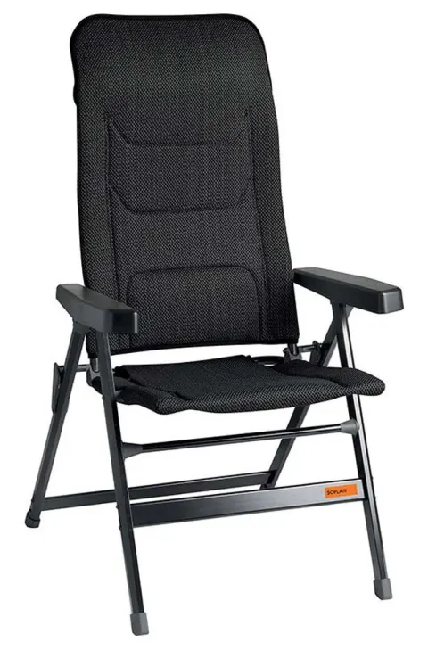 Soplair MAJOR gris oscuro – Silla plegable alta