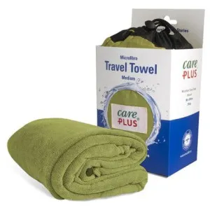 Care Plus Toalla de viaje de microfibra mediana Pesto, 60 x 120 cm