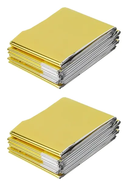 Manta térmica de emergencia 2 piezas 160×210 cm ProPlus