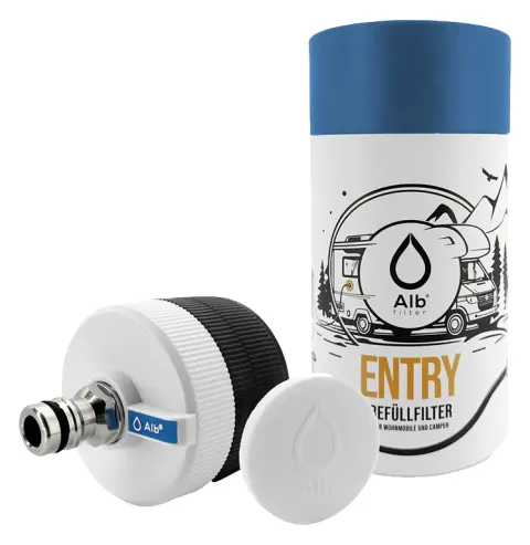 Alb Filter Entry adaptador de llenado con prefiltro