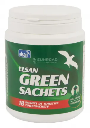 Elsan green sachets
