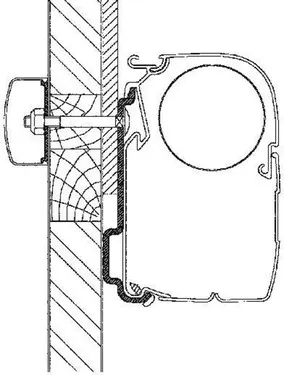 El Adaptador De Toldo Eden/allegro Set