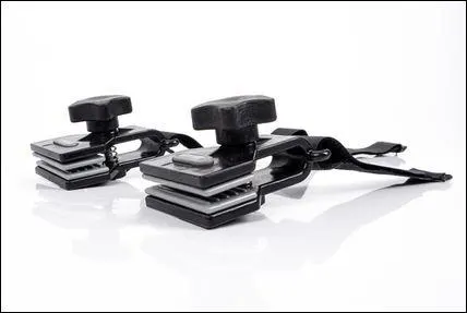 Abrazadera antivibración para toldos, 2 piezas