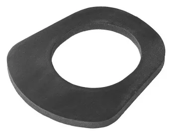 Goma acoplamiento para tubo diseminador de metal