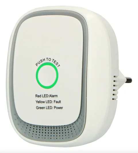 Detector de gas natural/metano Plug&Play