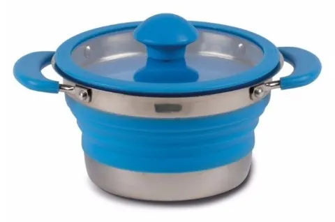 Olla plegable Dometic/Kampa de 1L azul