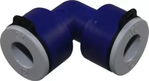 Conector rápido agua 90º  para conexiones de tubos de tecalan 12 mm de autocaravanas y camper. – 39-Ref. 650539