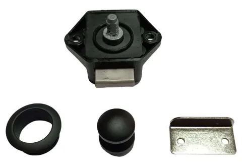 Cierre Push-Lock Mini Color Negro mate