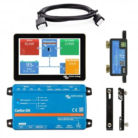Kit Monitorización Cerbo GX + Touch 50 – Camper Top Services S.L.