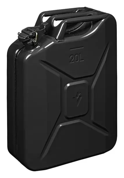 Bidón metal de 20L homologado negro