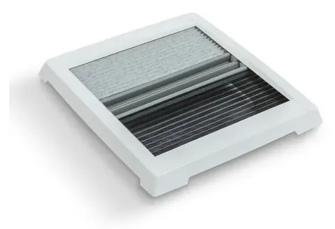 Marco Interior con Oscurecedor y Mosquitera Claraboyas MPK 28x28mm