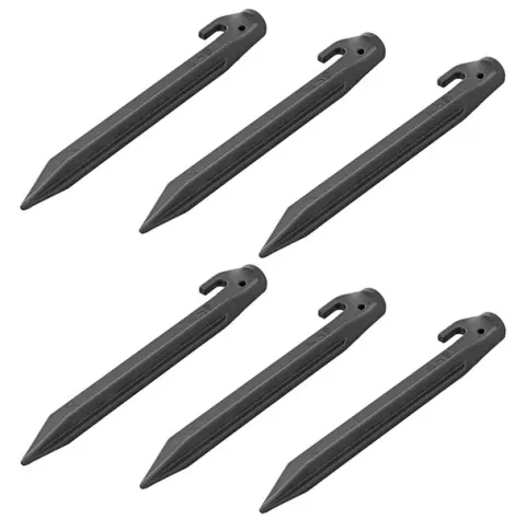ProPlus piquetas de nailon de 22,5 cm
