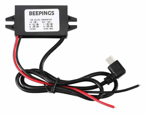 Convertidor 10V-50V BEEPINGS