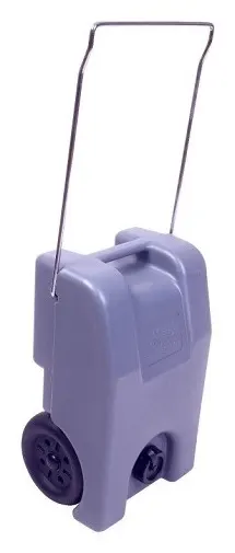 Depósito portátil de aguas limpias 25 Litros Wheelie aqua Kampa