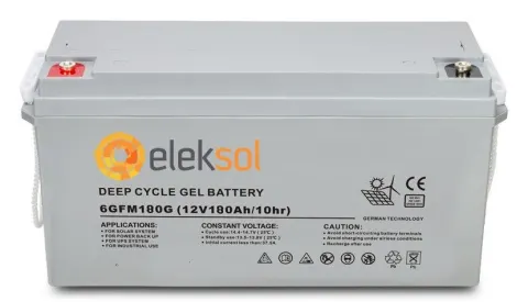 Batería de GEL eleksol 12v / 180Ah