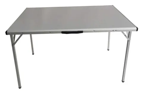 Mesa de camping de aluminio