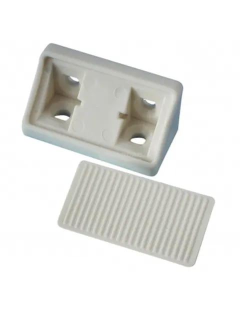 Kit de cuñas para montaje de muebles en esquina.