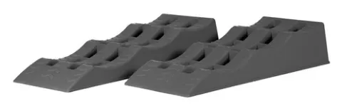 Cedición superior XL / rampas de varios niveles 2 piezas.Gris