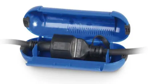 Protector enchufe exterior Schuko