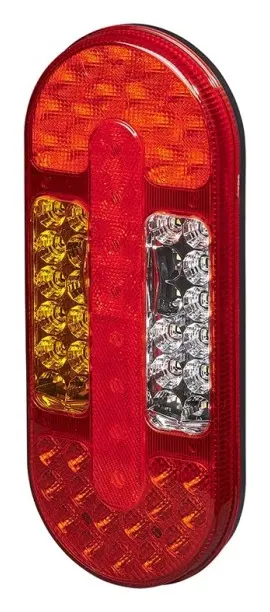 Luz trasera izquierda con 54LED de 6 funciones.