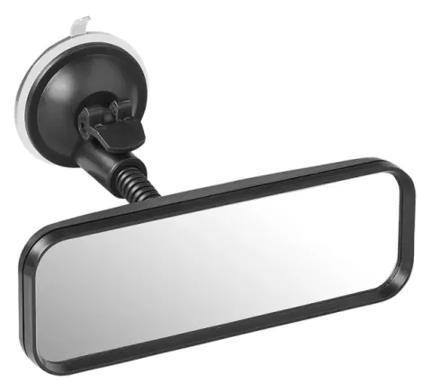 Espejo retrovisor de ventosa con brazo extensible de 4 cm