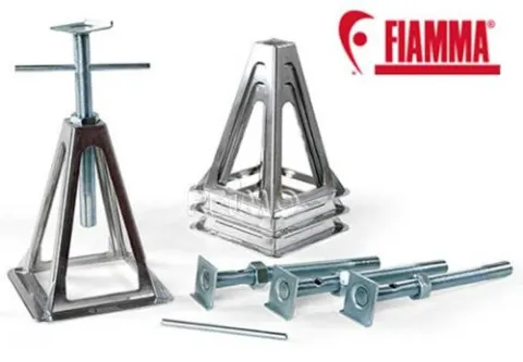 Soporte Para Caravana Aluminio 4pcs.