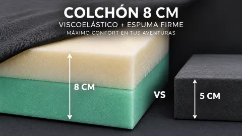 8CM Colchón para tiendas