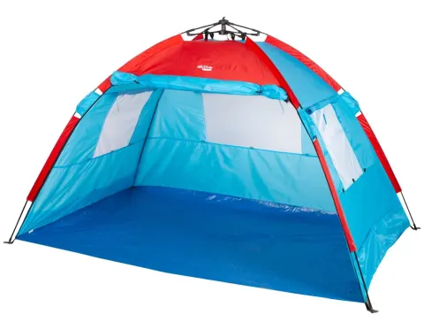Aktive Paravientos y carpa de playa para 4 personas con suelo, puerta y ventanas