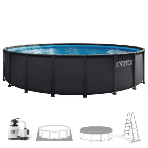 Piscina desmontable redonda ultra xtr 6 metros con depuradora y accesorios