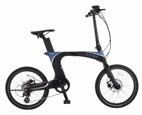 Bicicleta eléctrica de carbono E-SCAPE