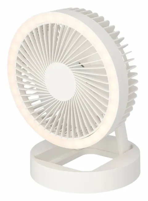 Ventilador con batería y luz Tramontana HABA