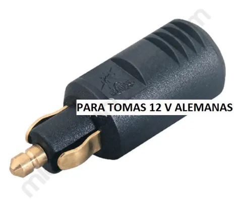 Adaptador Mechero 12v toma pequeña a grande
