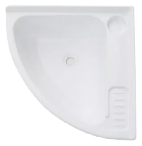 Lavabo esquinero 40 x 40 blanco