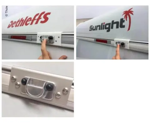 Adaptador Dethleffs Carado Sunlight para portabicicletas G2 (5 piezas)