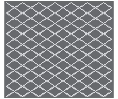 Obelink Patio Mat Diamond 270 x 240 cm alfombra