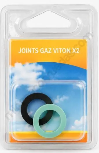 Juego de 2 Juntas de Gas Viton para Caravana y Autocaravana