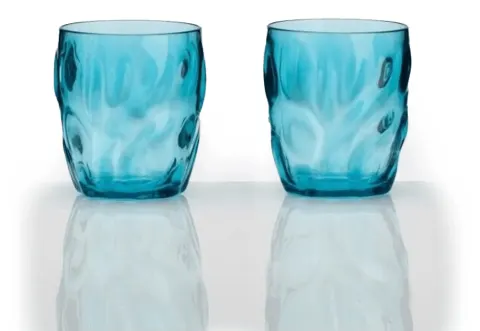 Vasos de policarbonato 2uds. Ice Blue