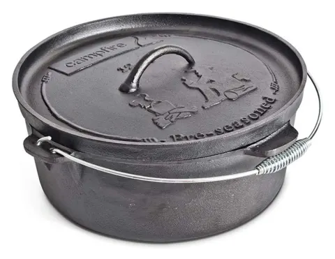 Campfire Camp Oven 8,4 L – Horno holandés hierro fundido