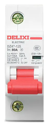 Interruptor Automatico Magnetotermico 80A 100A 125A 1p