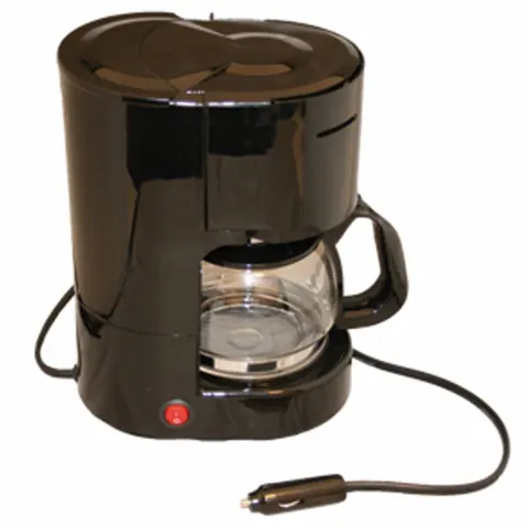 Cafetera eléctrica 6 tazas 12 voltios para autocaravana