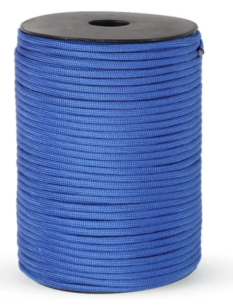Cuerda de Paracord de 9 Hilos, Estándar Militar 550, 100M/50M, 4mm, para Exteriores, Supervivencia, Paracaídas, Tiendas de Campaña, Correa de Seguridad