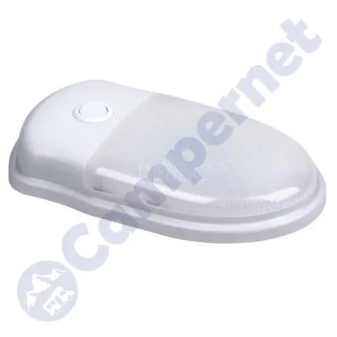 Aplique simple blanco 12v