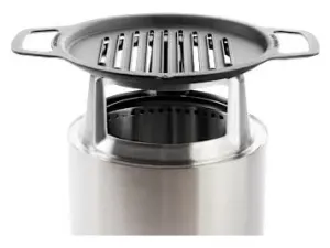 Solo hornillo Adapter + parrilla Para Ranger De Acero Inoxidable Y Gietijzer