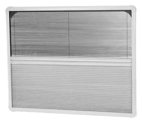 Cassette de oscurecedor y mosquitera para ventanillas TRASERAS RW tipo Fiat para caravana, autocaravana y camper