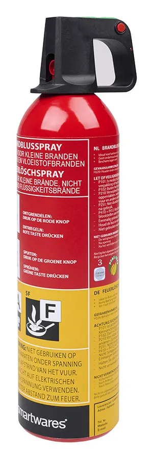Smartwares extintor de 750 ml