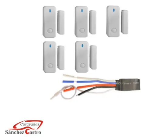 Kit Transmisor / Receptor + 5 Sensores Starline
