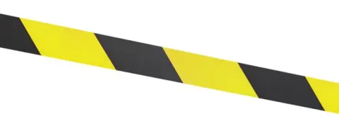Barrera de cinta amarillo/negro. ProPlus