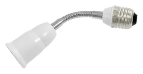 Alargador Casquillo E27 20cm