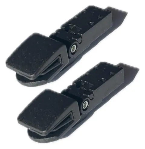 Bisagra tapa de cristal, Juego 2 piezas